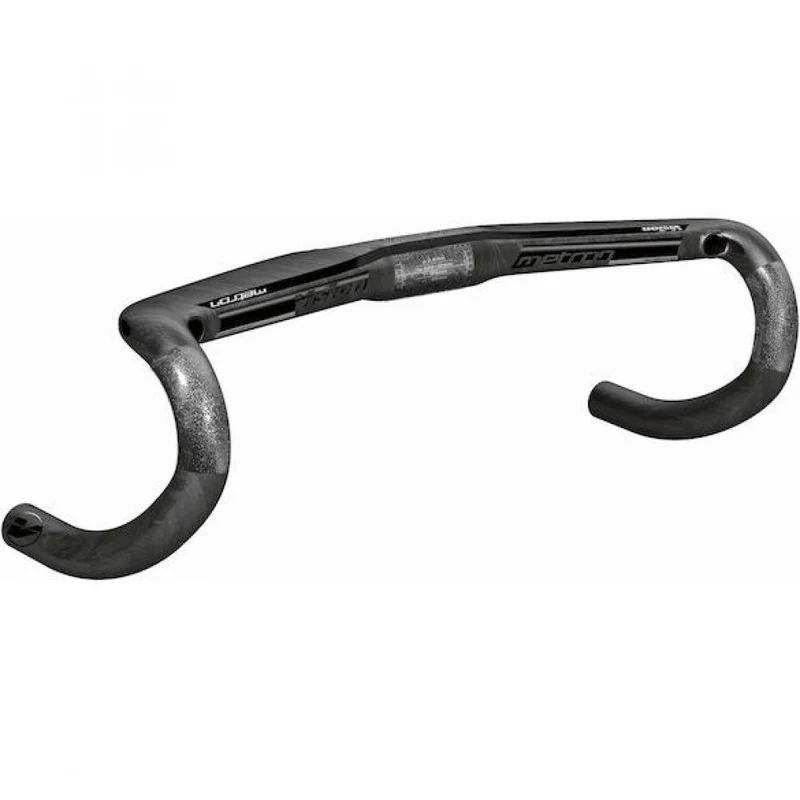 Vision Lenker Metron Aero 31,8 x 400 mm Schwarz - aerodynamischer Carbon-Rennradlenker