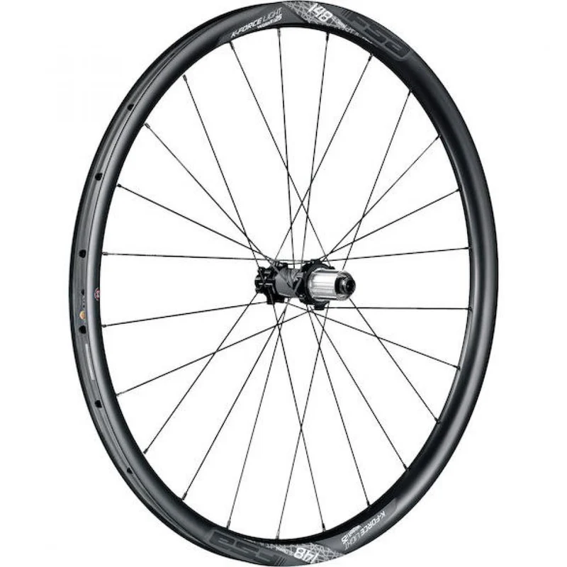 FSA Laufradsatz K-Force i25 WideR 29" 622x25 mm Schwarz - leichter Carbon-Laufradsatz für XC & Gravel