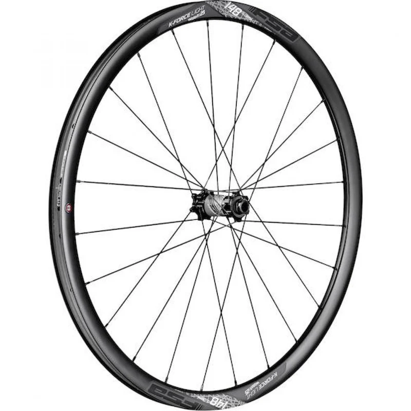 FSA Laufradsatz K-Force i25 WideR 29" 622x25 mm Schwarz - leichter Carbon-Laufradsatz für XC & Gravel