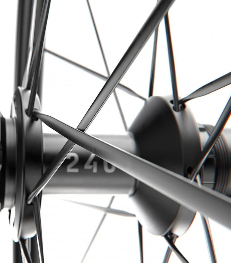 DT Swiss Laufrad GRC 1400 DICUT 27,5" 584 x 30 mm Schwarz - leichtes Gravel-Carbonrad