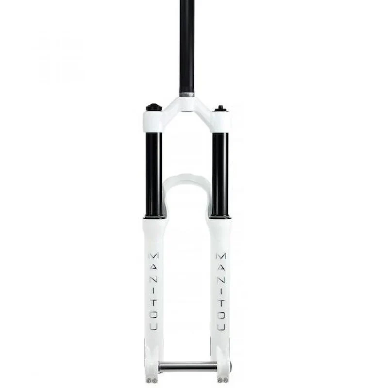 Manitou Federgabel Circus Expert 26" 100 mm Weiß - präzise Dirtjump-Performance