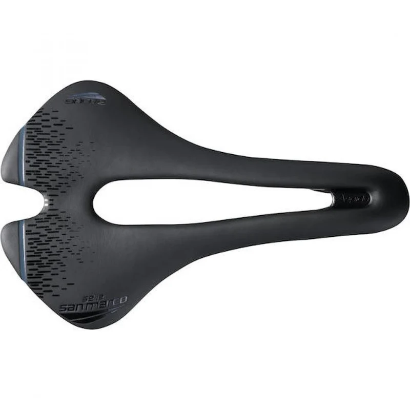 Selle San Marco Sattel Aspide Short Racing 155 x 250 mm Schwarz - kurzer Performance-Rennradsattel