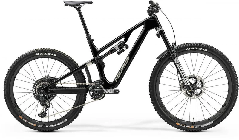 Merida ONE-SIXTY 10K HP1 schwarz/silber M (17) Schwarz/Silber - High-Performance Enduro-Bike