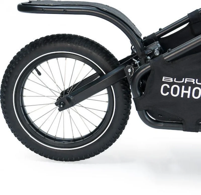 Burley Laufrad COHO 16"+ 16"+ Schwarz - mehr Traktion für deinen Coho XC