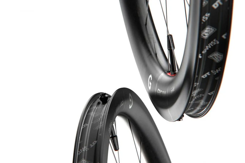 DT Swiss Laufrad GRC 1100 DICUT 29" 622 x 50 mm Schwarz - leichtes Gravel-Carbonrad