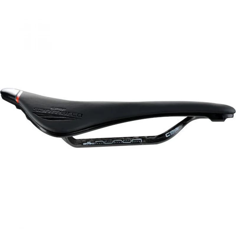 Selle San Marco Sattel Shortfit 2.0 Carbon FX 155 x 255 mm Schwarz - leichter Performance-Rennradsattel