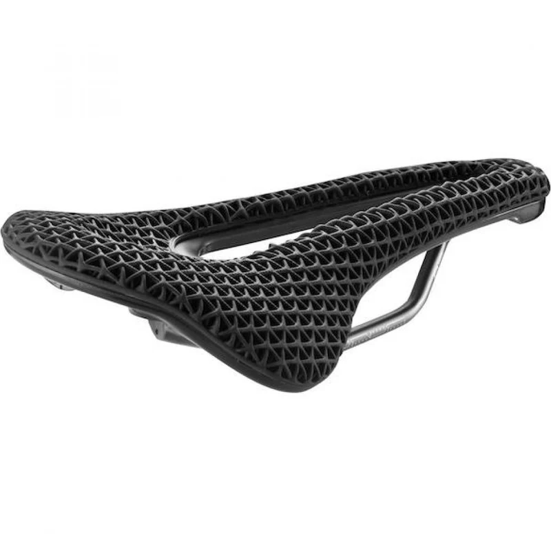 Selle San Marco Sattel Shortfit 2.0 3D Racing 140 x 255 mm Schwarz - Hightech-Rennradsattel