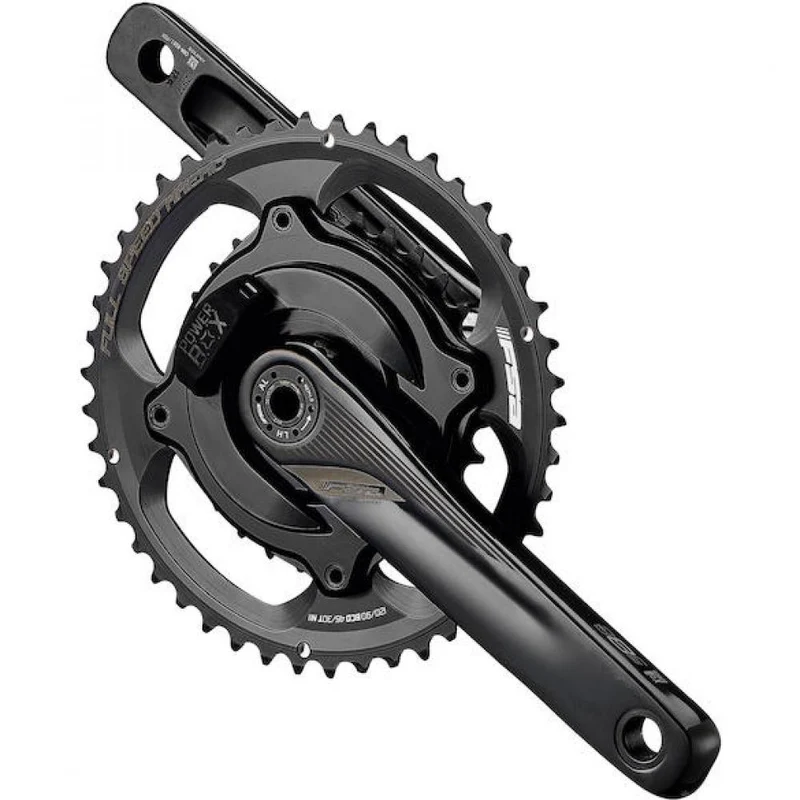 FSA Leistungsmesskurbel Powerbox Road Alloy Supercompact 170 mm Schwarz - effizientes Watt-Training