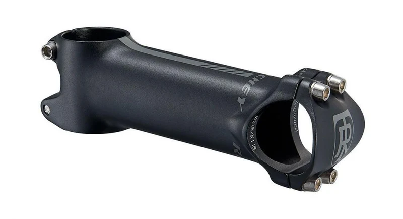 Ritchey Comp 4-Axis 44 Vorbau 31,8 mm, 100 mm Länge, 6° Winkel, schwarz, 44 mm breite Frontplatte für bessere Lenkerstabilität, aus 6061 Aluminium