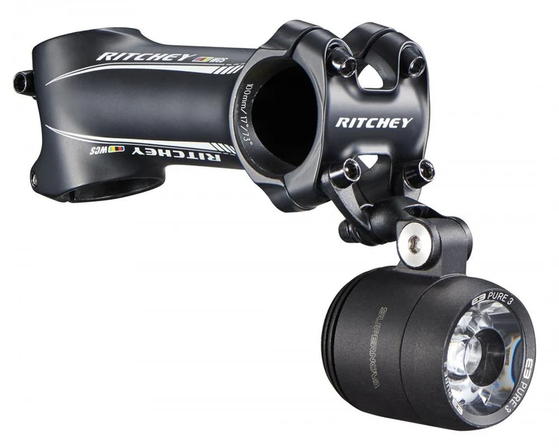 Ritchey Universal Vorbauhalterung für Supernova-Leuchten, kompatibel mit C220/4-Axis 44 Vorbauten, aus geschmiedetem Aluminium