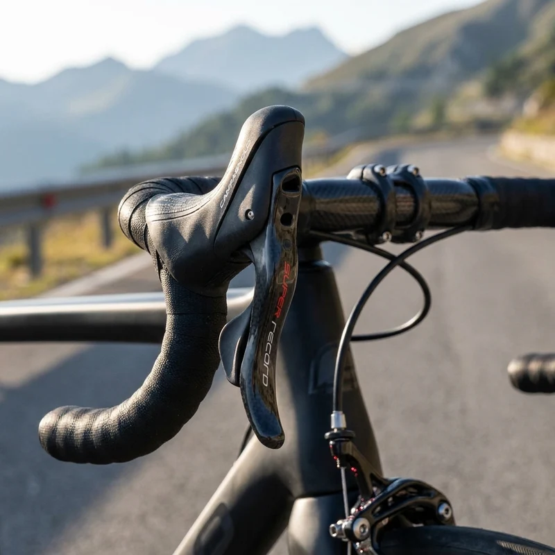 Campagnolo Brems-Schalth.SuperRec.12f re EP 160 EP21-SRD12RR6,HR-Zange, mit Öl gefüllt