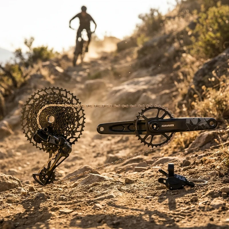 SRAM NX Eagle DUB Kit 1x12 Boost 175mm - Komplettes Antriebssystem für moderne MTB-Performance