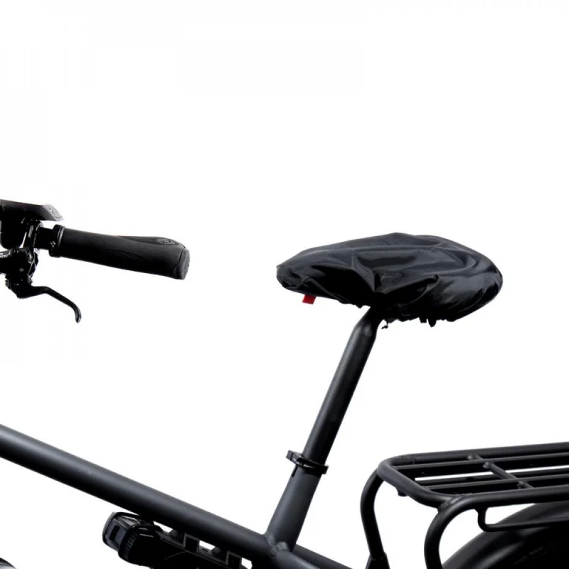 Fahrer Sattelschutz Kappe XL Extra breit schwarz
