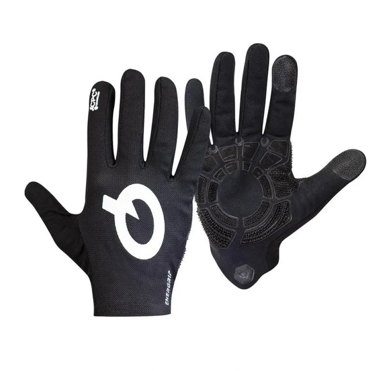 Prologo Energrip CPC Langfinger-Handschuhe Schwarz L - Leichte MTB-Handschuhe mit optimaler Griffigkeit