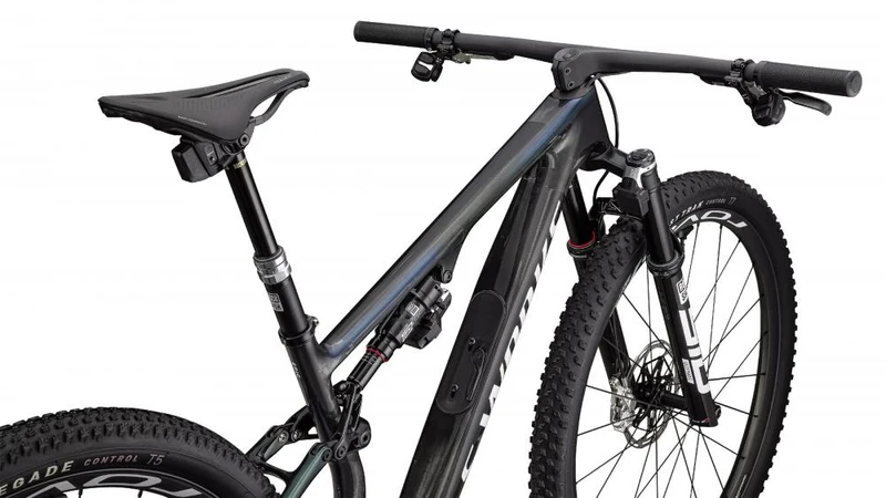 EPIC 8 SW CARB/ASTRLBLU/EGRN S - Mountainbike