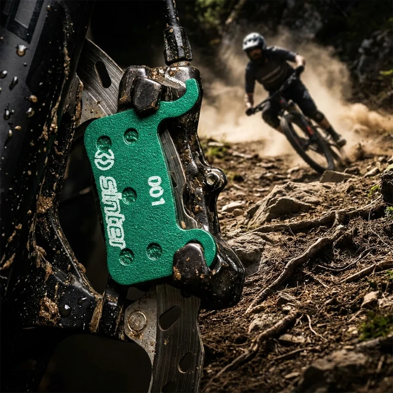 Scheibenbremsbelag Sinter 001 Shimano A organisch, MTB Race, grün, 25 Stück