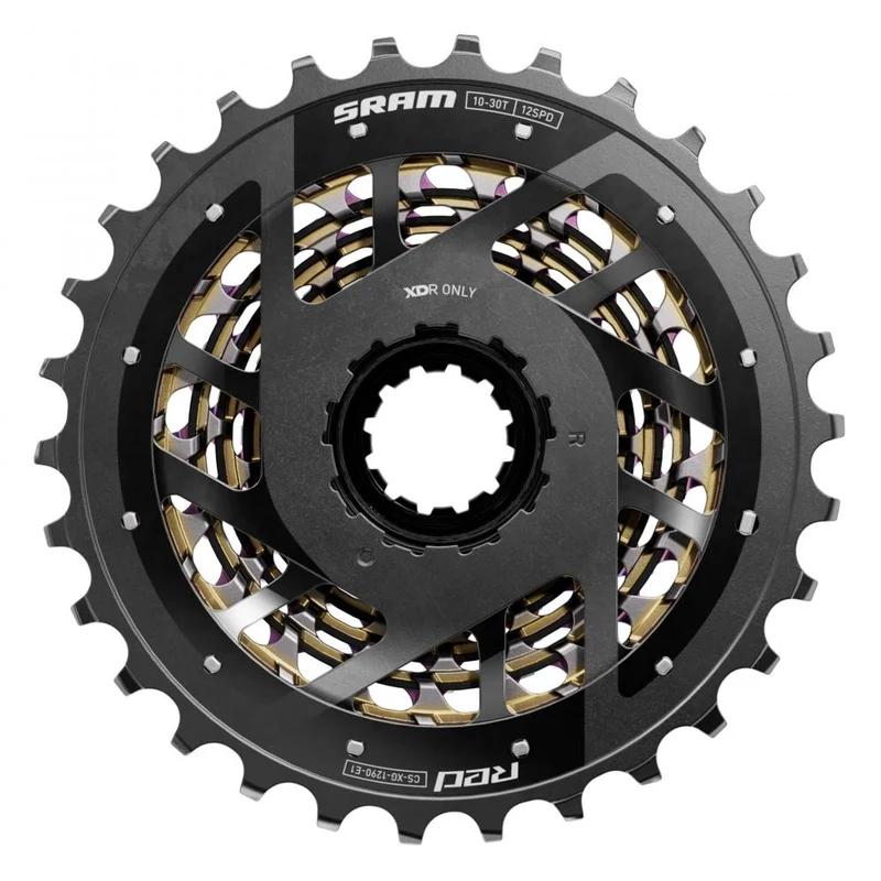 SRAM Kassette XG-1290 E1 10-30T rainbow - leicht, steif und perfekt abgestuft