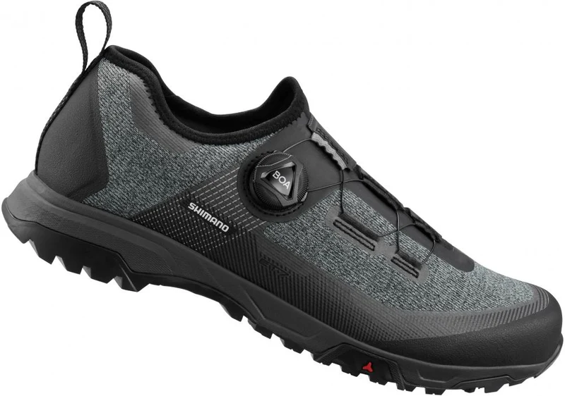 SHIMANO Fahrradschuhe ET701 Herren/Damen MTB FLATPEDAL Fahrradschuhe 44 Schwarz
