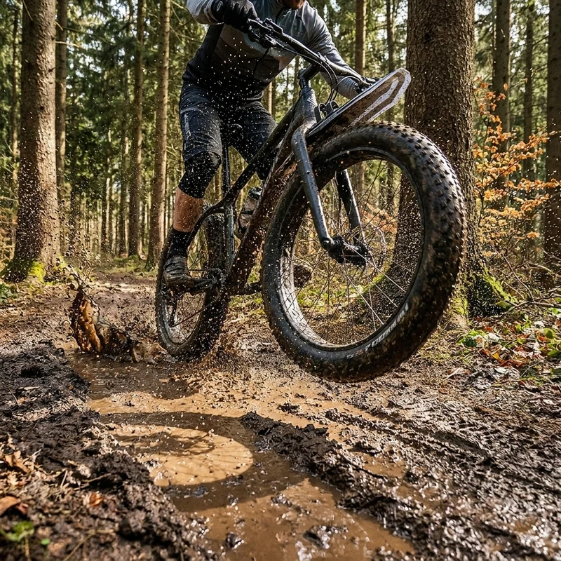 XLC Mudguard VR MGC-05 Fatbike schwarz grau