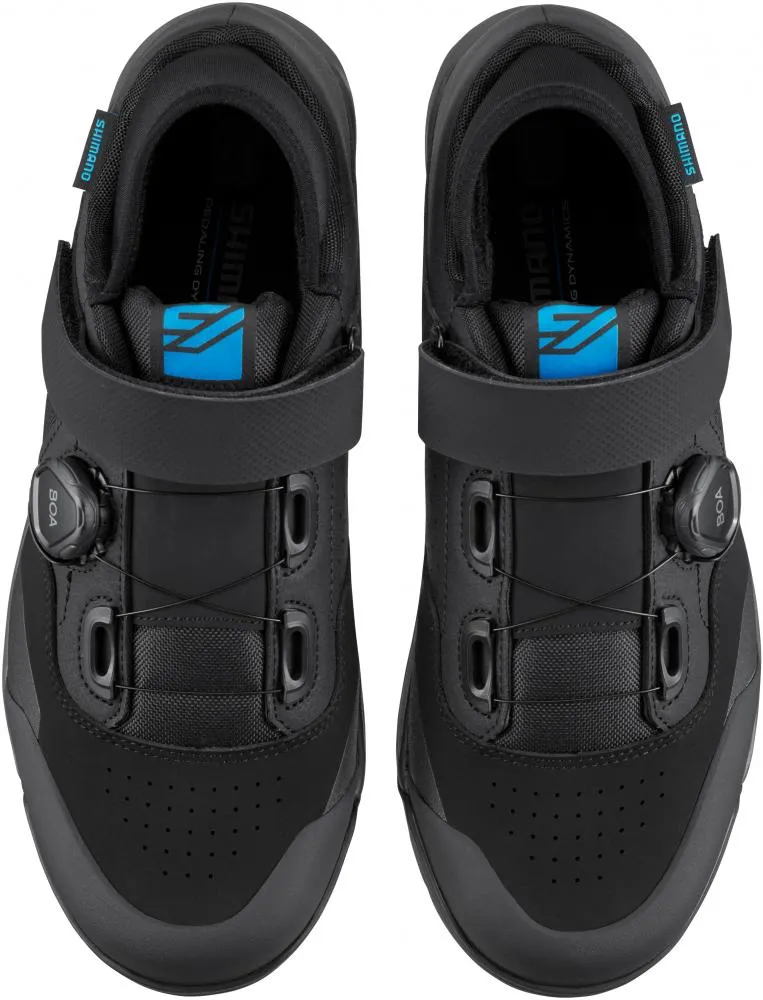 SHIMANO Fahrradschuhe GE900 Herren/Damen MTB SPD Fahrradschuhe 43 Schwarz