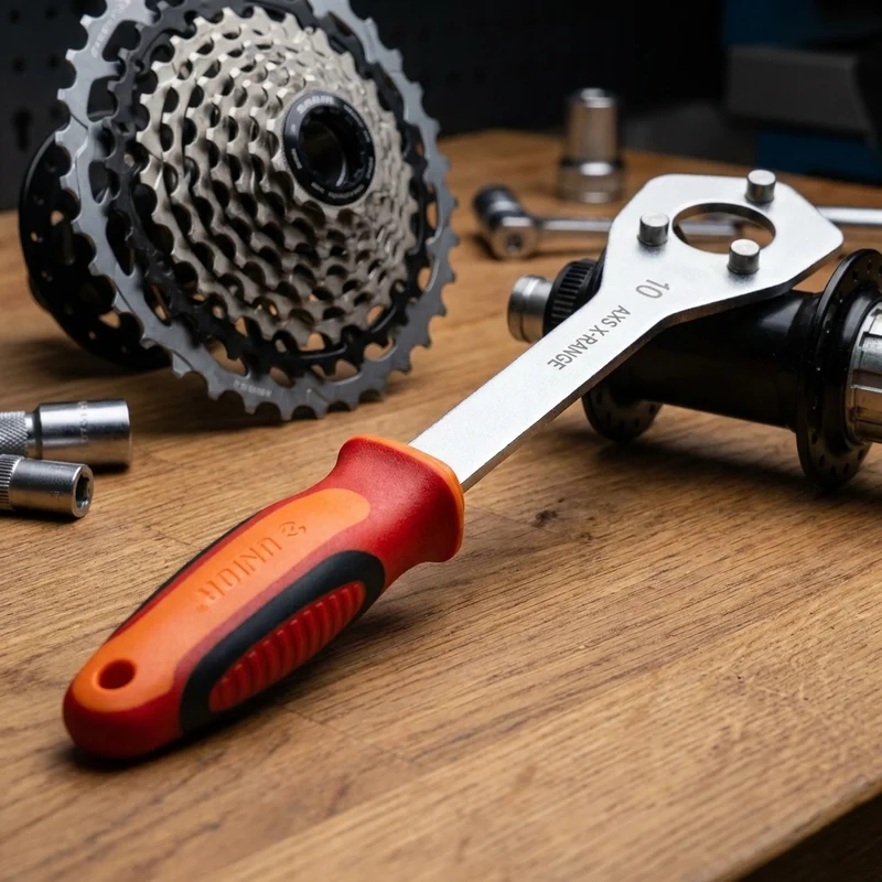 Unior Kassettenschlüssel für Sram X-Range rot 1670/2BI-AXS-US