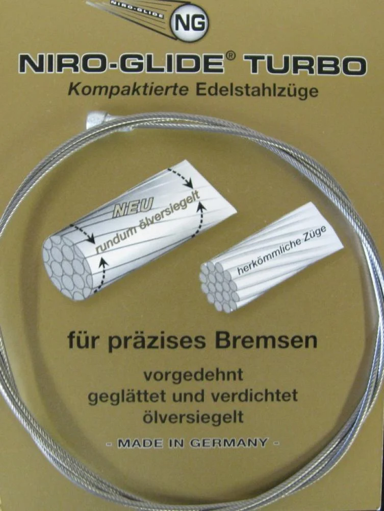 Fasi Bremsinnenzug-Edelstahl mit Birnennippel 1800mm Ø1,5mm einzelverpackt