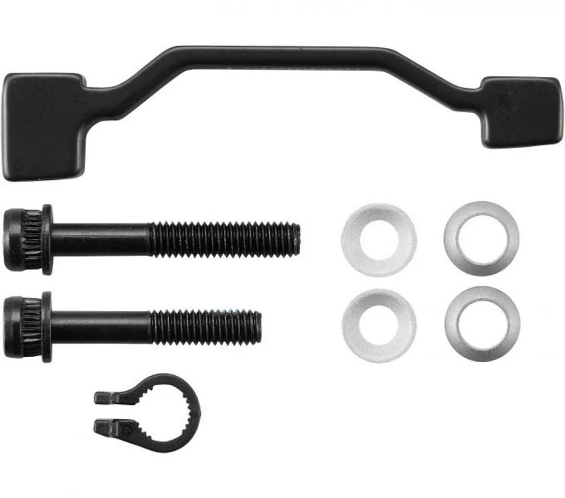 SHIMANO Scheibenbremsadapter PM/PM 203mm vorne & hinten - Bremsadapter für Postmount Scheibenbremsen