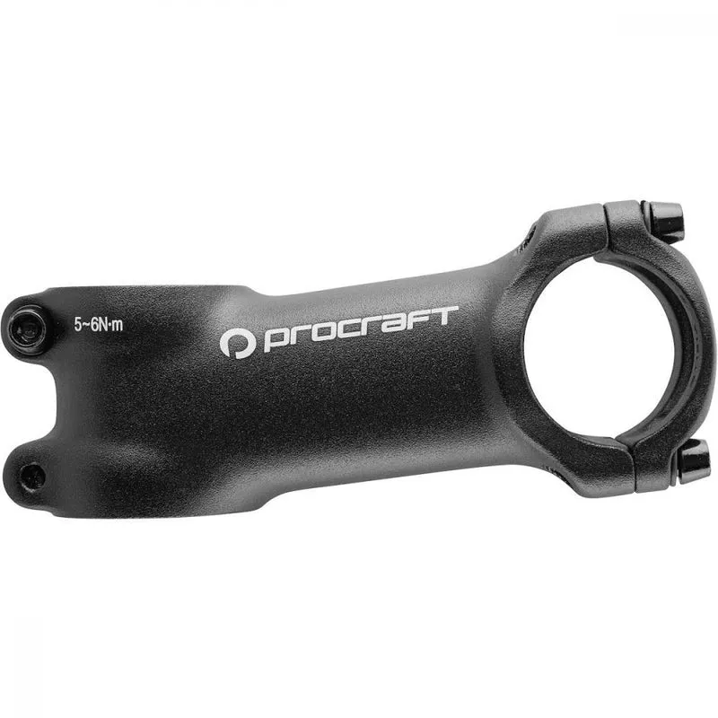 Procraft Comp II Vorbau 7° 50 mm 31,8 mm Schwarz - Leichter Fahrradvorbau aus Aluminium
