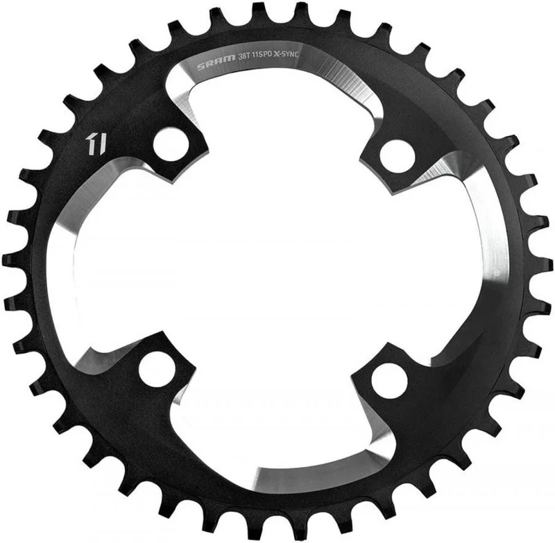 SRAM Kettenblatt MTB X0 DH 36T 104 mm schwarz - präziser Antrieb für 1x10