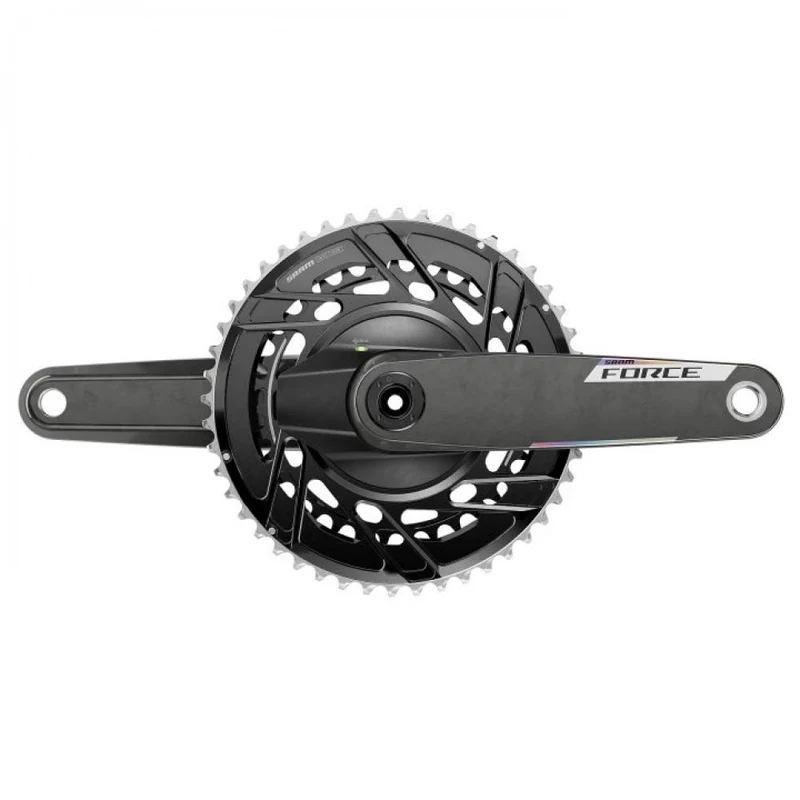 SRAM Kurbelgarnitur Quarq Force E1 172 - 5 mm 48-35T - präziser AXS Powermeter für maximale Performance