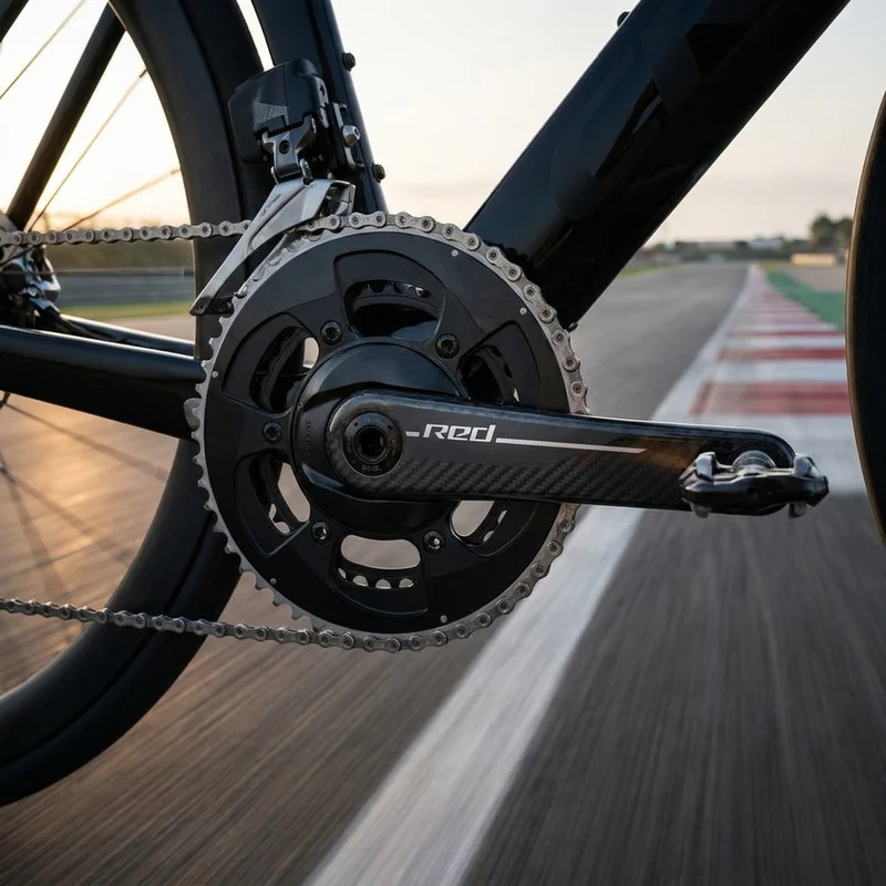 SRAM RED 1 E1 Aero Kurbelgarnitur 160 mm - ultraleicht für maximale Aero-Performance