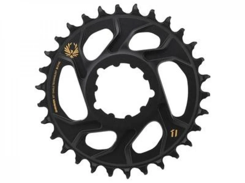 SRAM X-Sync Eagle Kettenblatt 32T Boost Direct Mount 3mm Offset - 12-fach MTB Kettenblatt schwarz-gold