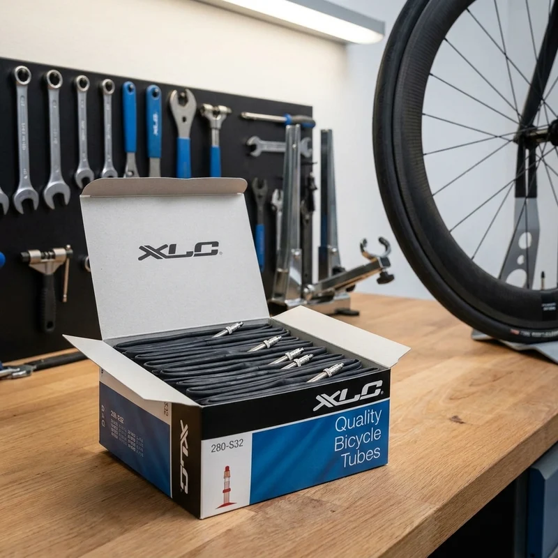 XLC Fahrradschlauch 50er Werkstattbox 27/28 x1 1/8-1.75 28/47-622/635 SV33 50S