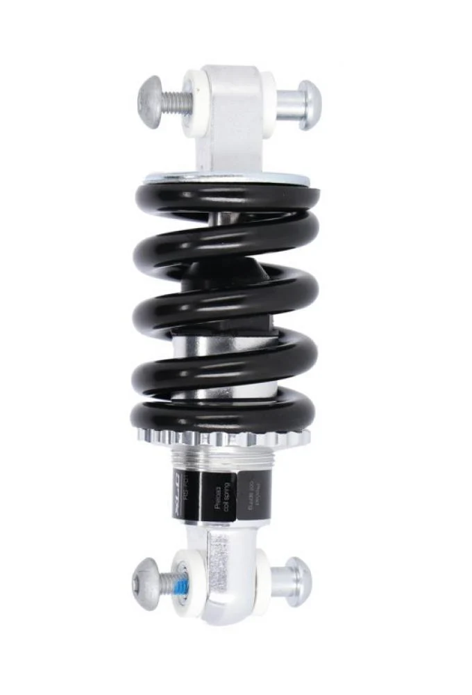 XLC Federdämpfer RS-F01  Einbaulänge 150 mm, 650 LBS, Hub 32 mm, Aluminium 6061-T6, CNC-gefräst, einstellbare Vorspannung, Öse 22 mm, Ø 8 mm