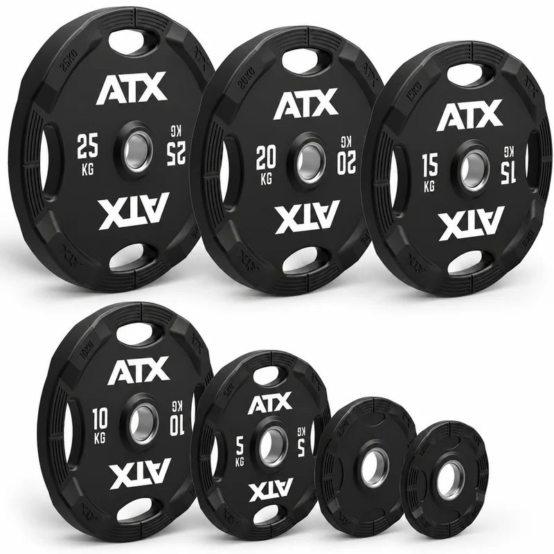 Vorteilspaket! 125 kg ATX® Polyurethan Hantelscheibe 50 mm
