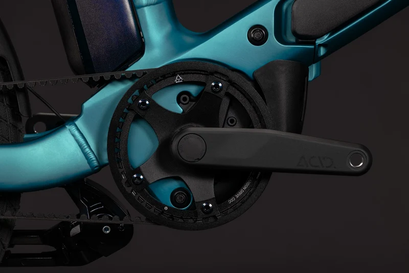 CUBE Fold Hybrid Deluxe 540 metallicpetrol´n´sea