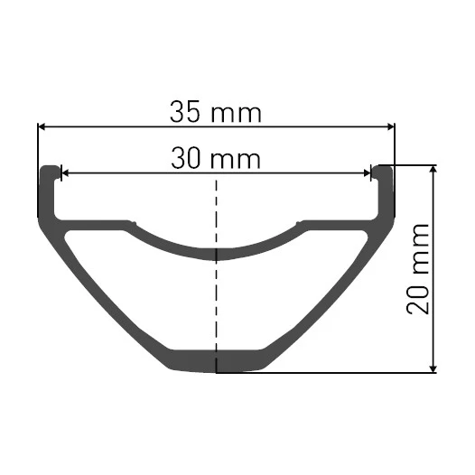 DT SWISS HR DT Swiss H 1900 Spline DB 29"/30mm