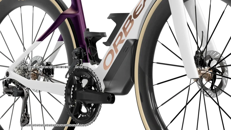 Orbea Orca Aero M21e LTD Golden Off White - Sunset (Gloss) 2027