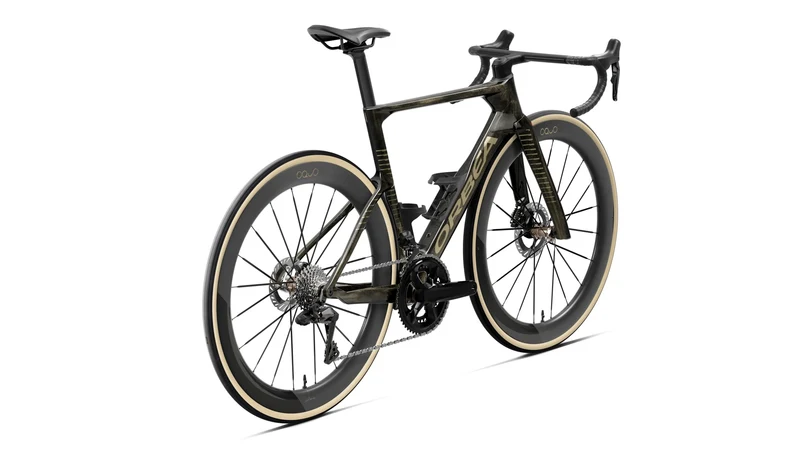 Orbea Orca Aero M21e LTD Magic Gold C. View - Titanium (Gloss) 2027