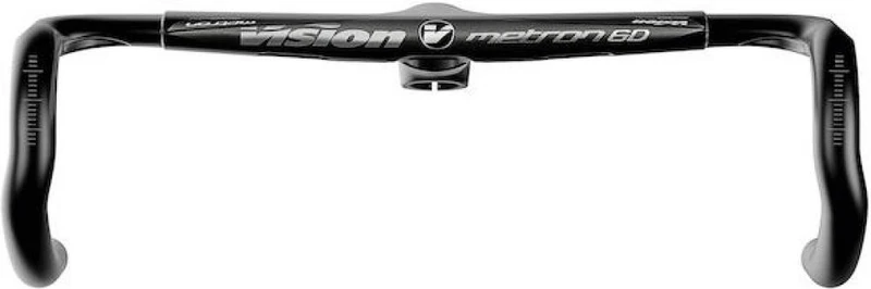 Vision Lenker Metron 6D Integrated 90 x 400 mm Schwarz - aerodynamischer Carbon-Aero-Lenker