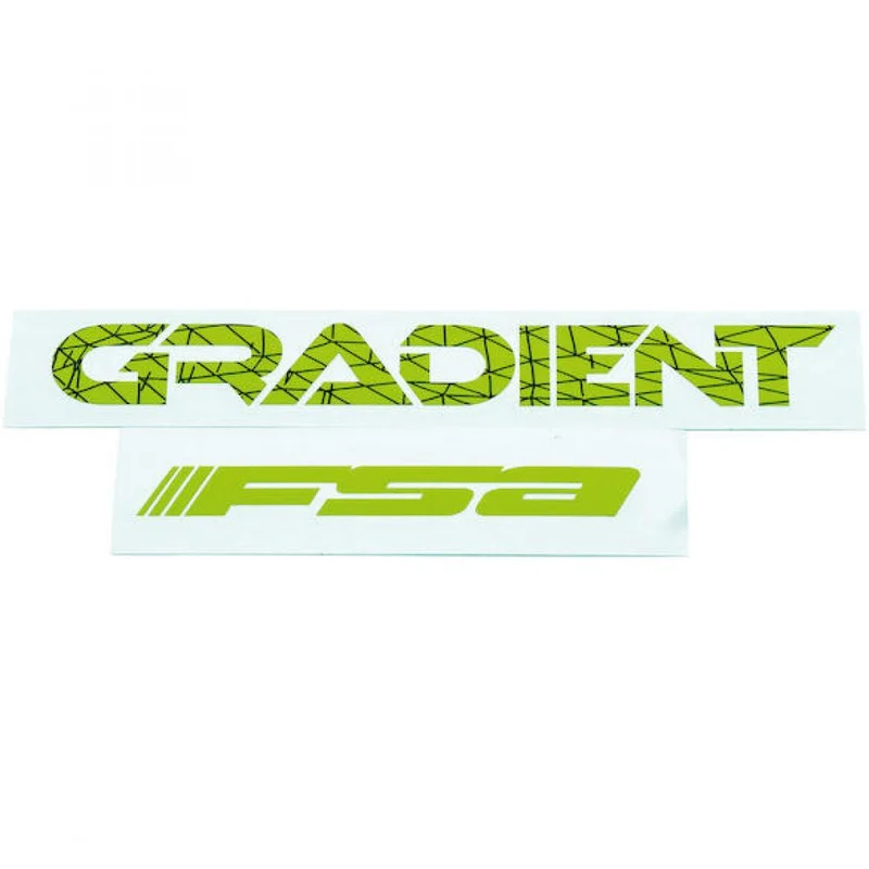 FSA Decals für Gradient Carbon 35 35 Grün - stylisches Upgrade für deinen Lenker
