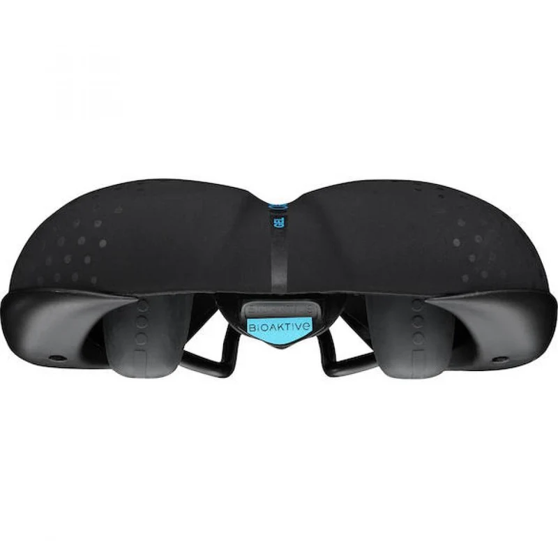 Selle San Marco Sattel City Gel 220 x 269 mm Schwarz - komfortabler City-Fahrradsattel mit Gelpolsterung