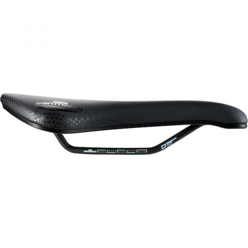 Selle San Marco Sattel Aspide Short Supercomfort Racing 155 x 250 mm Schwarz - maximaler Langstreckenkomfort