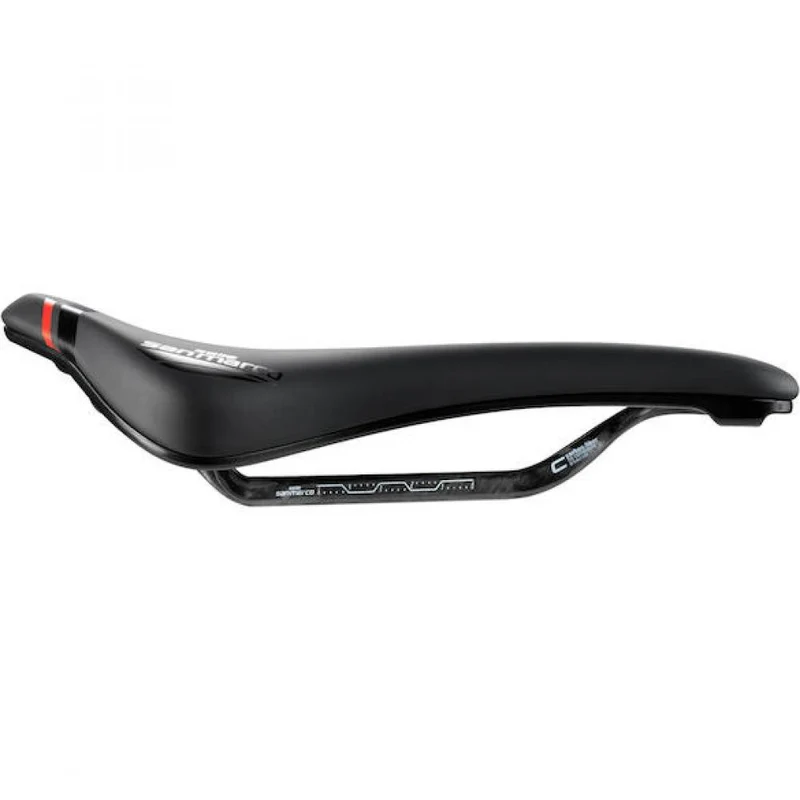 Selle San Marco Sattel Ground Carbon FX 140 x 255 mm Schwarz - leichter MTB-Performance-Sattel
