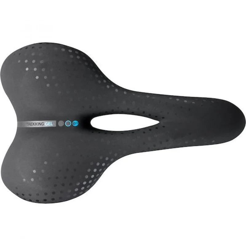 Selle San Marco Sattel Trekking Open-Fit Gel 175 x 269 mm Schwarz - maximaler Komfort für Trekking & E-Bike