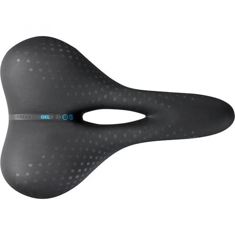 Selle San Marco Sattel Trekking Open-Fit Gel 188 x 273 mm Schwarz - maximaler Komfort für Trekking & E-Bike