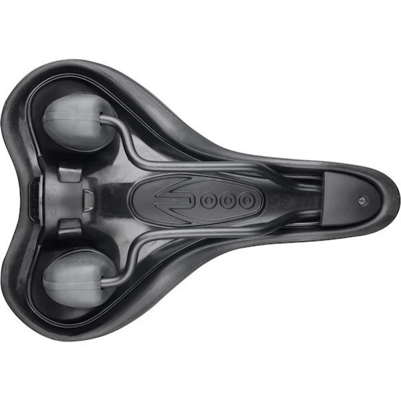 Selle San Marco Sattel Trekking 188 x 273 mm Schwarz - komfortabler E-Bike- und Trekking-Sattel