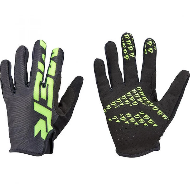 Merida Handschuhe TRAIL schwarz/grün XL Schwarz/grün - atmungsaktive Bike-Handschuhe mit Grip