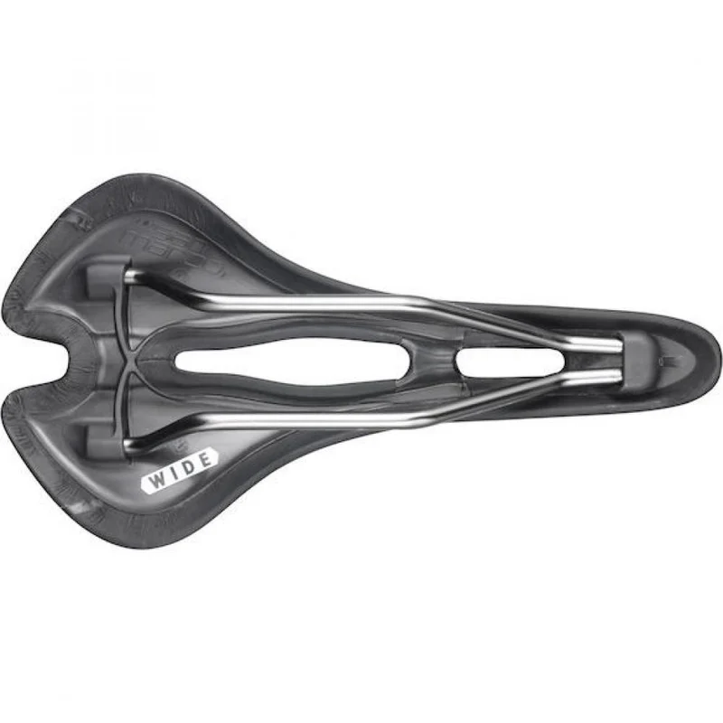 Selle San Marco Sattel Aspide Racing 142 x 277 mm Schwarz - leichter Rennradsattel mit Top-Komfort