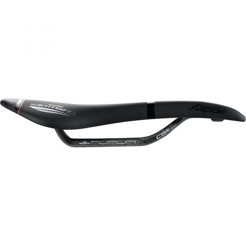 Selle San Marco Sattel Aspide Carbon FX 142 x 277 mm Schwarz - ultraleichter Rennradsattel